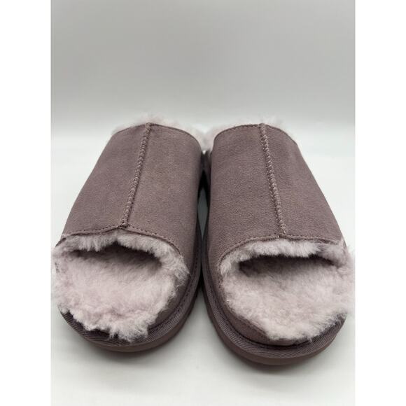 UGG Greenport Slide Sugarplum Purple Suede Slippers 1167610 Women's Size 9 - Picture 10 of 16